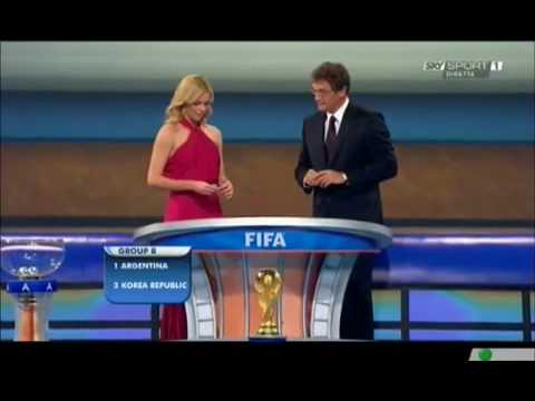 Sorteggio Gironi (1a Fase) FIFA World Cup Sud Africa 2010 (2/3)