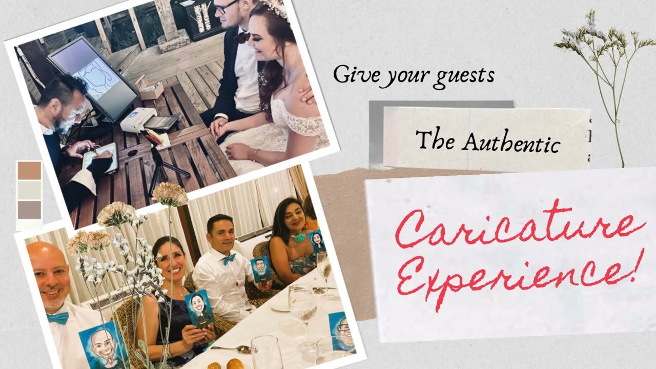 Wedding Caricatures Cesar Caricaturist