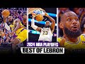 Lebron james best highlights 2024 nba playoffs 