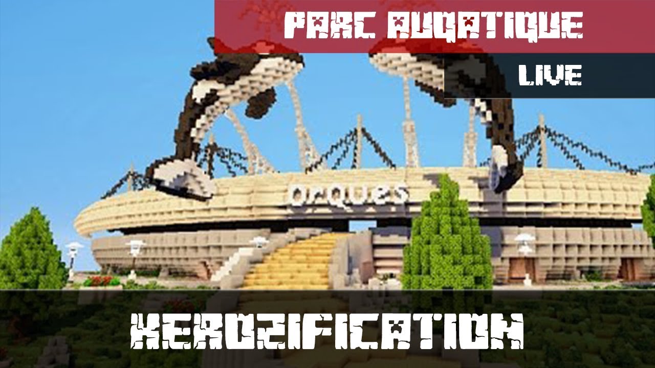 Minecraft Tutorial - PARC AQUATIQUE (Ep.01) - YouTube