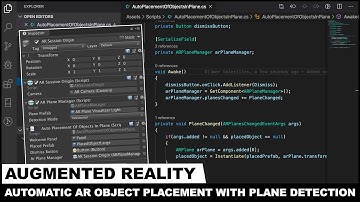 Unity3d with AR Foundation - Automatic AR Object Placement With AR Plane Detection !