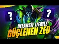 SADECE 1 İTEM İLE TANKLAŞAN ZED!! | Zedxsmurf