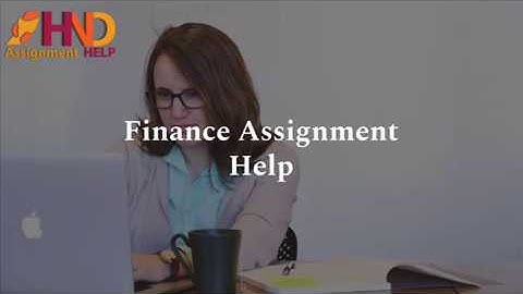 Finance Assignment Help