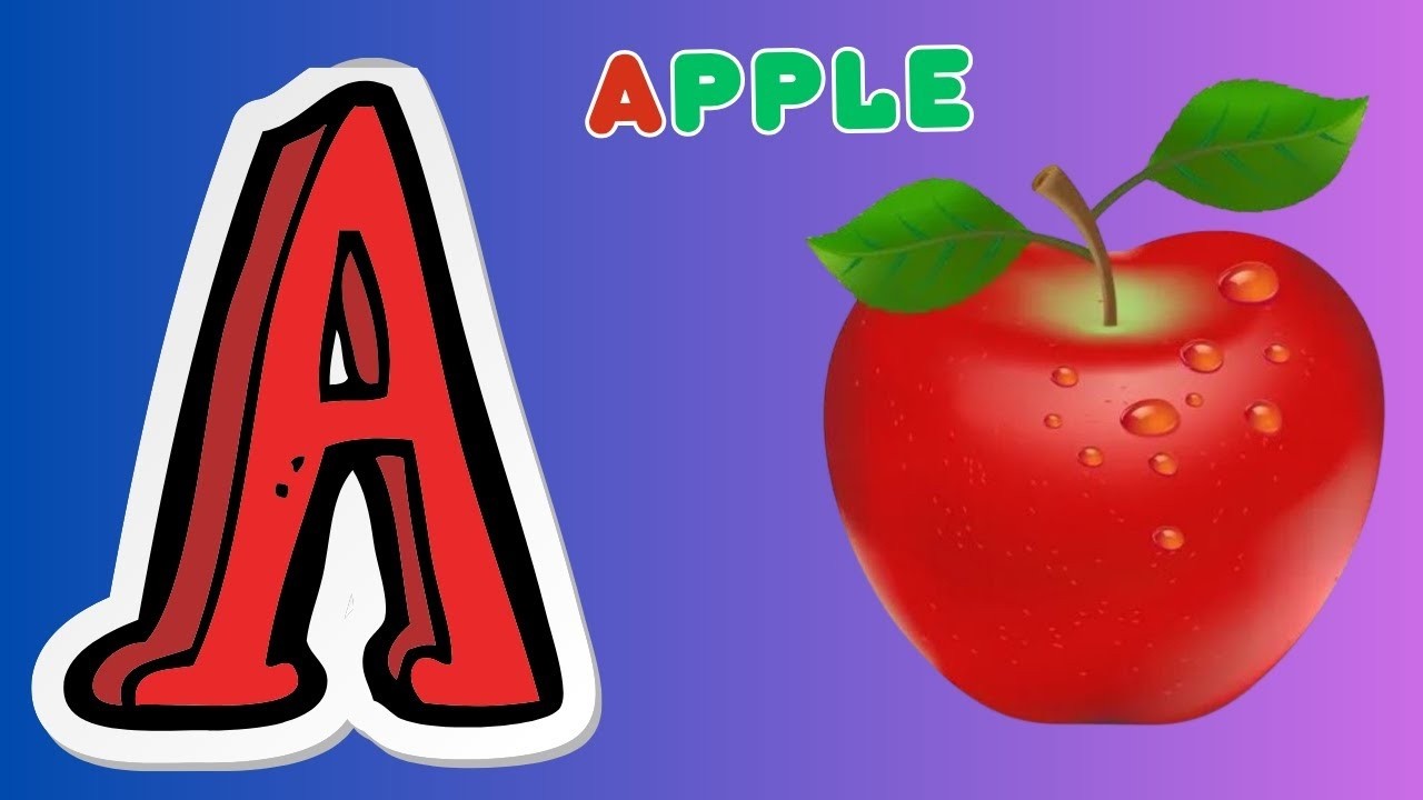 ABC Phonics Song for Kids | A is for Apple 🍎 | B is for Ball ⚽ | Fun ...