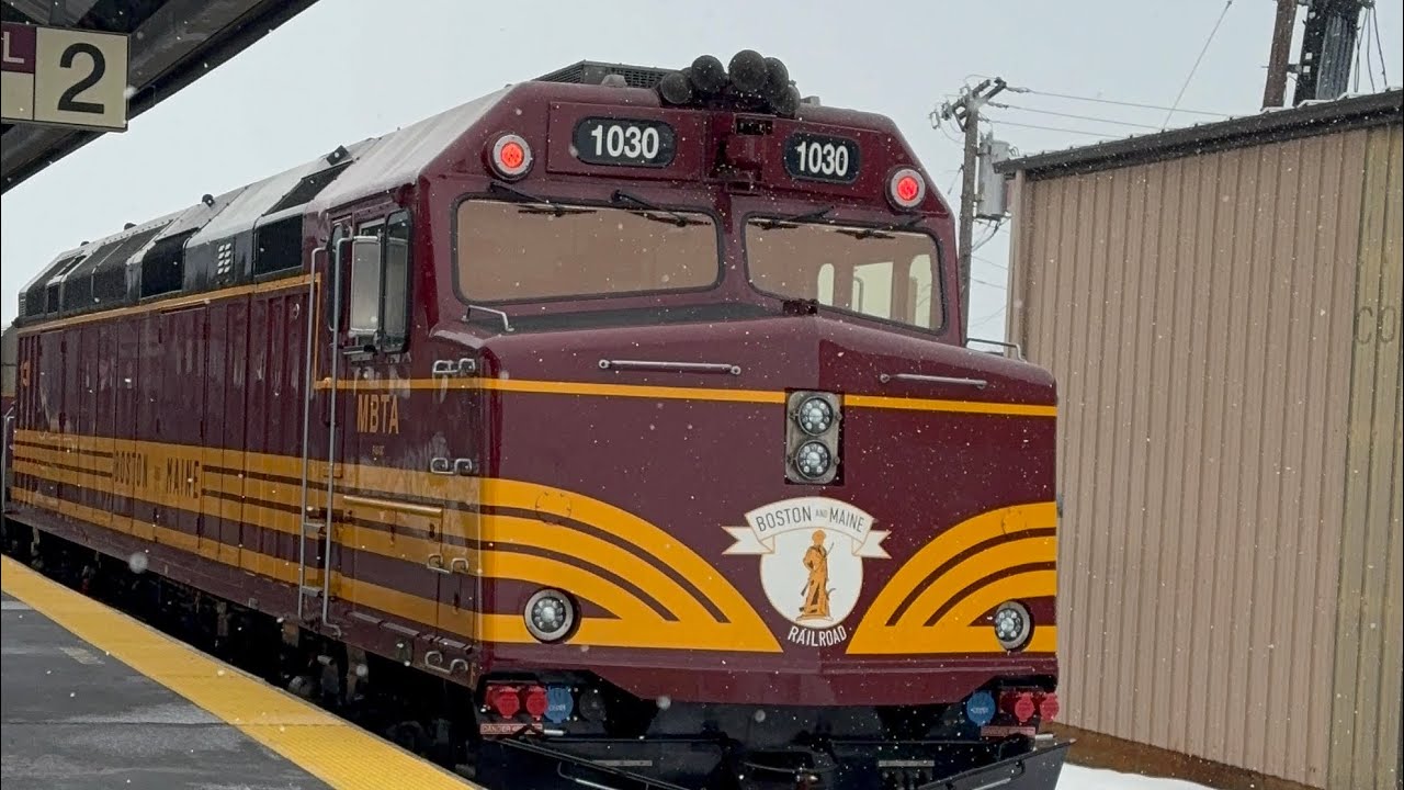 MBTA train to Haverhill. All sounds and effects are done by me 