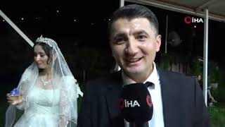 Giresun'da Kaçarak Evlenen Çift 17 Yıl Sonra Düğünlerini Yaptı