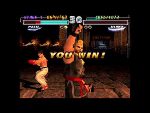 Tekken Tag 1 ( Arcade ) - Paul / Kazuya Playthrough ( Apr 26, 2017 )