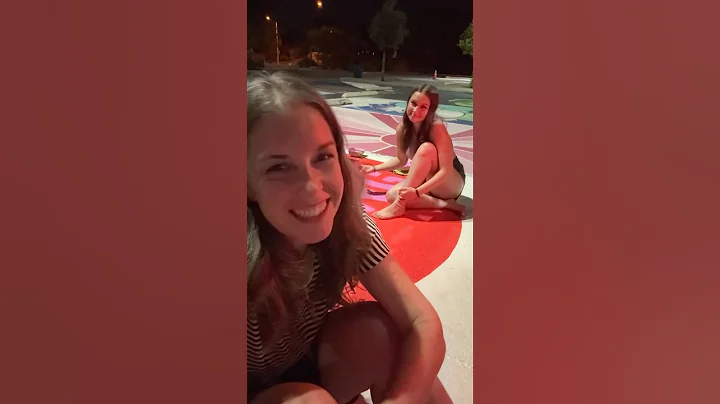 Husband’s creative DIY for our daughters Senior Parking spot. #shorts #art #diy #creative #family