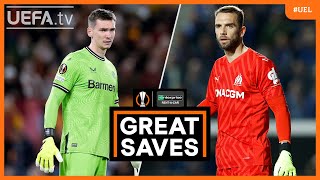 #UEL Great Saves Semi-Finals | Kovář, López... by UEFA 3,020 views 3 days ago 2 minutes, 12 seconds