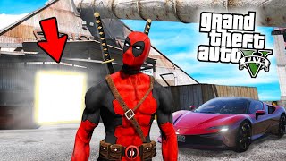 MENEMUKAN MARKAS DAN SUPERCAR DEADPOOL - GTA 5 MOD