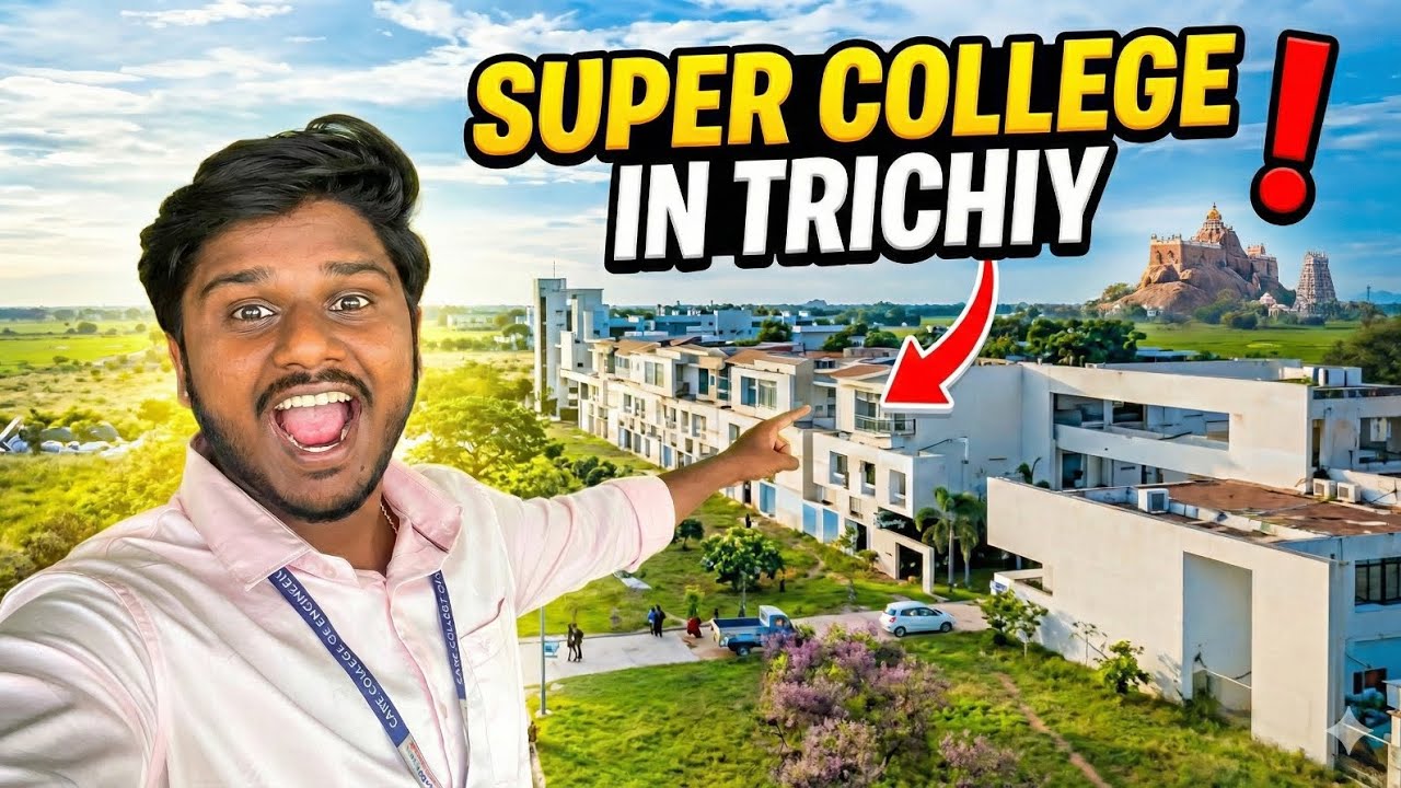 CARE college Trichy Campus Tour…