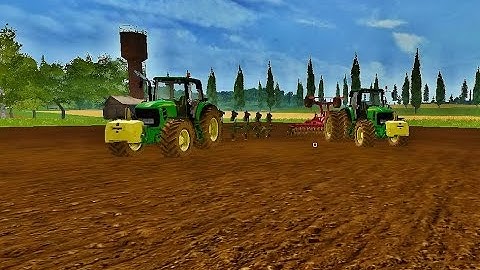 Farming Simulator 2017 COURSEPLAY - PLOWING, CULTIVATION