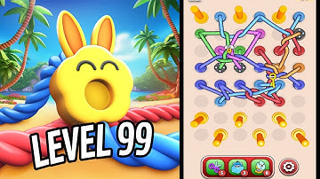 🏅 TWISTED TANGLE 🤪 Level 99 🧩 Gameplay Walkthrough