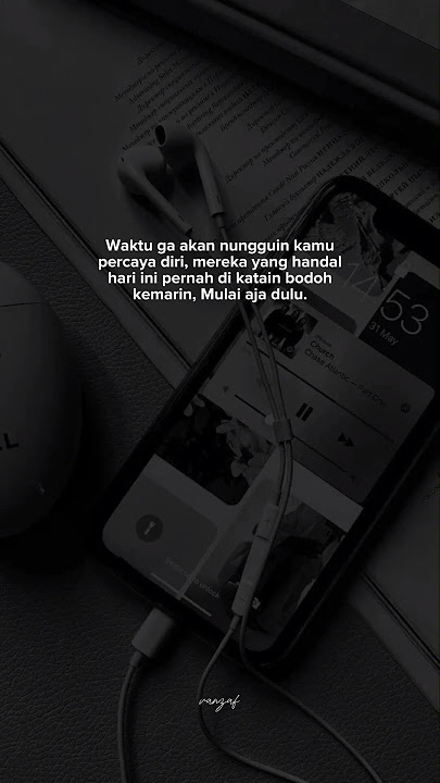 WAKTU GA AKAN NUNGGUIN KAMU PERCAYA DIRI || #motivation #selfimprovement #storykatakata #shortyt