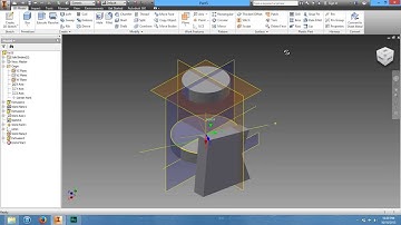 05 Work Features in Autodesk Inventor