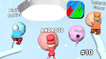 Bridge Race 3D game in MAX LEVEL - All Levels Gameplay | PART - 09 AH