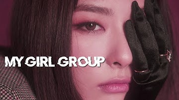 making my own kpop girl group ♡