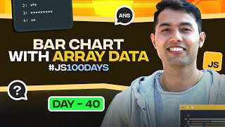 Generate Bar Chart with Array 📊 100 Days of JavaScript Coding Challenges || Day #40 by Thapa Technical 1,368 views 3 weeks ago 19 minutes