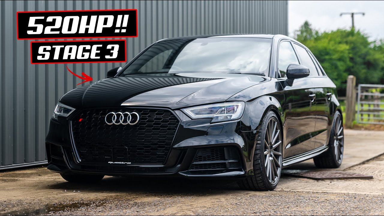 FIRST DRIVE IN A 520BHP AUDI S3 **HYBRID TURBO**