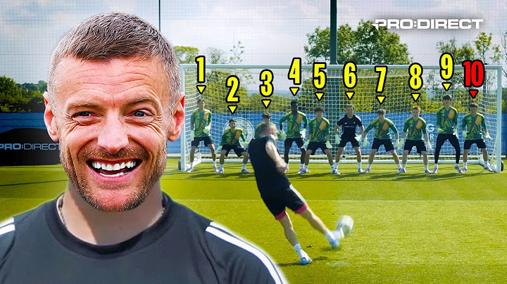 Vardy vs 10 GOALKEEPERS 🤯 Can A Professional Footballer Score In This Impossible Challenge 👀
