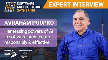 SAG Expert Interview #03: Impact of AI in Software Architecture | Avraham Poupko