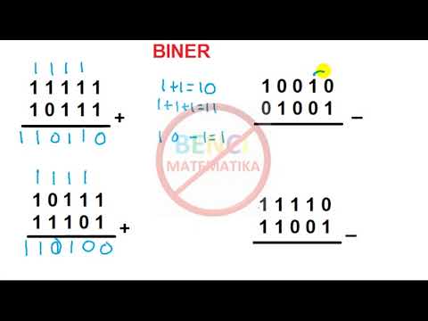 Video: Bagaimana Cara Menambahkan Angka Dalam Biner