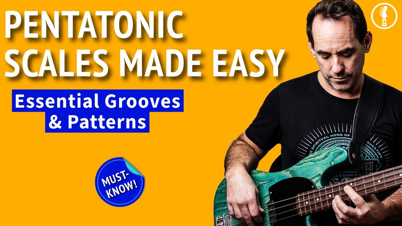 Pentatonic Scales for Bass: Must-Know Easy Patterns! (No.295)