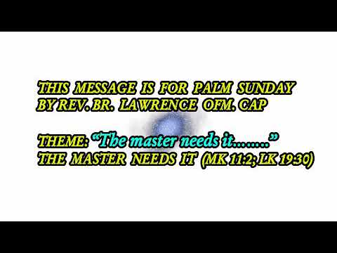 Capuchin Retreats Holy Week Palm Sunday By Capuchin Retreat
