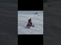Polaris Race Sled Rides The Bowl #shorts