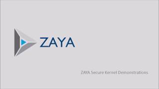 ZAYA Secure Kernel Demonstrations | How to get screenshot 4