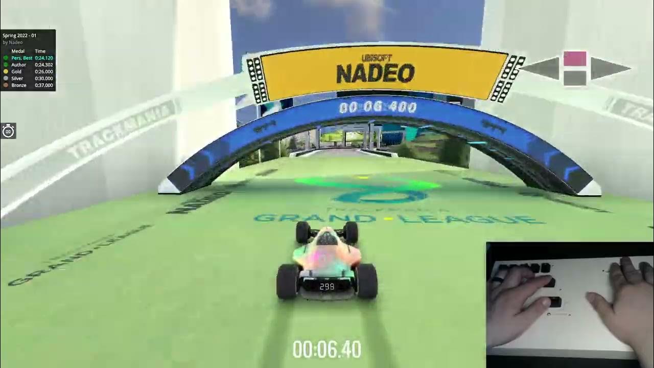 Testing Custom Trackmania Controller Prototype YouTube