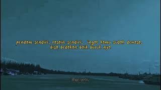 pendam sendiri/story whatsapp