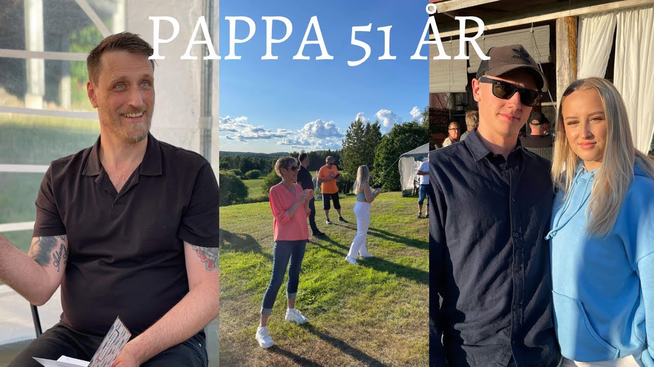 Pappa 51år | överrasknings fest