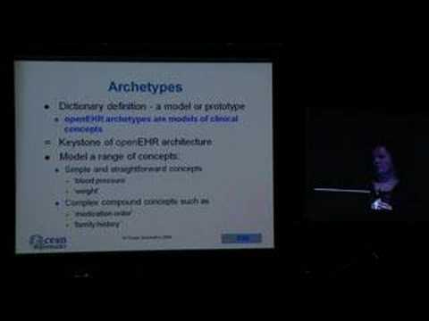 Lecture of openEHR04 by Heather Leslie at Kyoto 20...