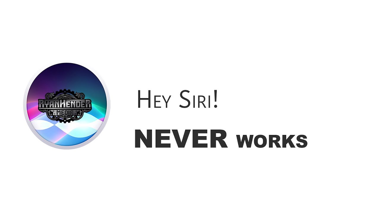 Why Does Hey Siri NEVER Work? YouTube