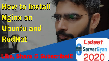How to install NGINX on Ubuntu | Install Nginx on Redhat and CentOS