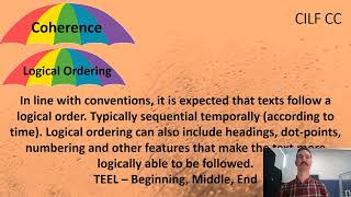 Elements of Coherence CILF CC [VCE English Language Unit 3&4, 2023]