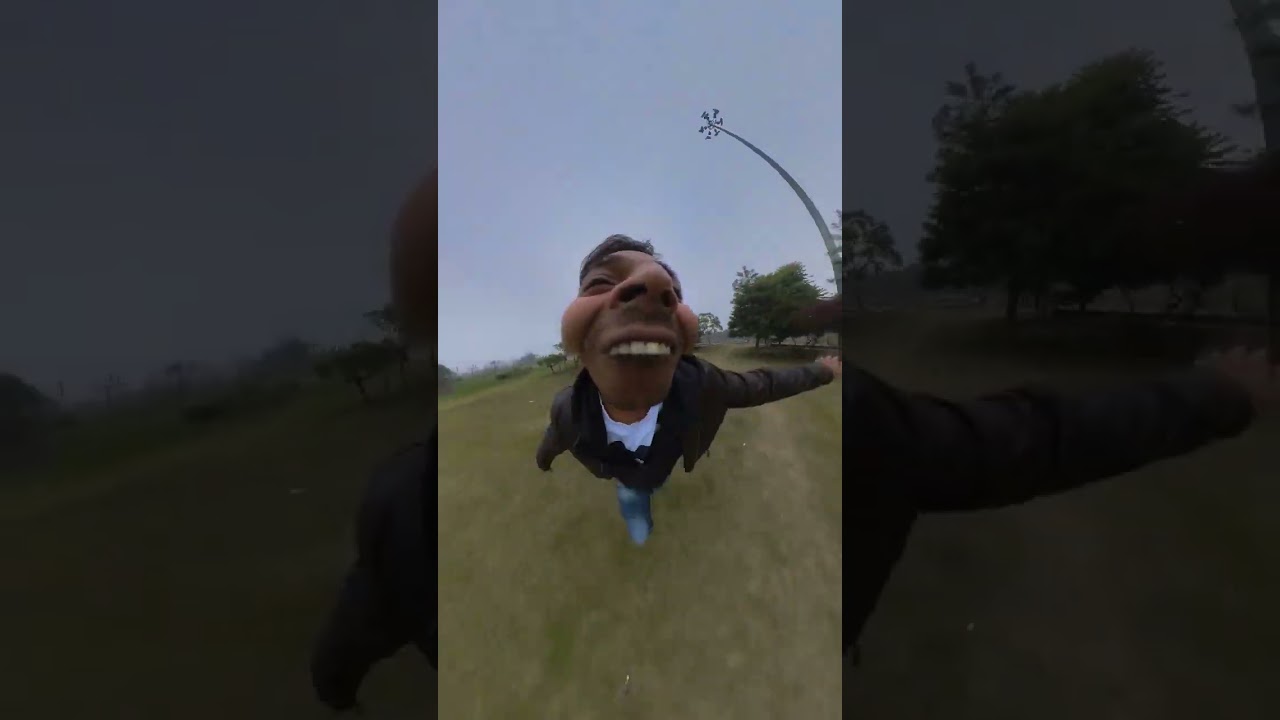 insta 360 X3 nose mode 🤪