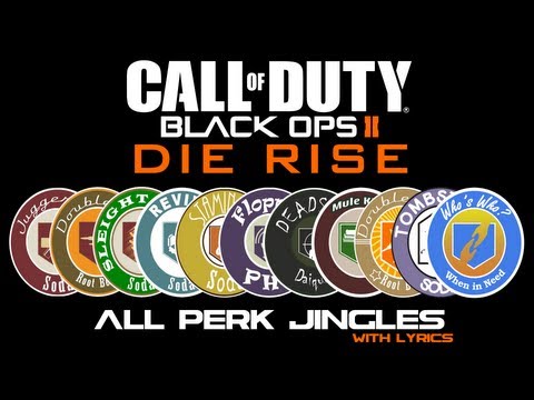 *Die Rise* All Perk-A-Cola Jingles + Lyrics (with Who's Who?) in 1080p