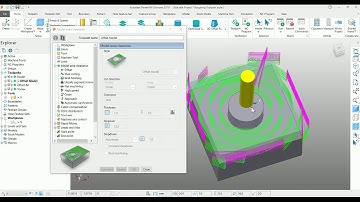 Autodesk PowerMill -Model Area Clearance -3 Toolpath Style -Tutorial 14 -Tamil