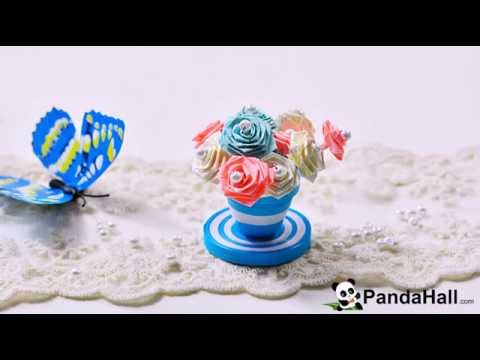 Vidéo Photo 17 Comment Faire Un Pot De Fleur Avec Papiers Quilling
