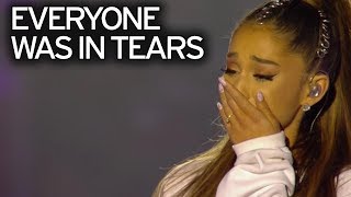 Ariana Grande - Somewhere Over The Rainbow - One Love Manchester Concert #Live