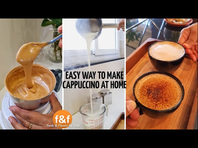 बिना हाथ से फेटे सिर्फ 5 मिनट में बनाये कॉफ़ी इस ट्रिक से Quick & easy method to make Coffee at home. | Foods and Flavors