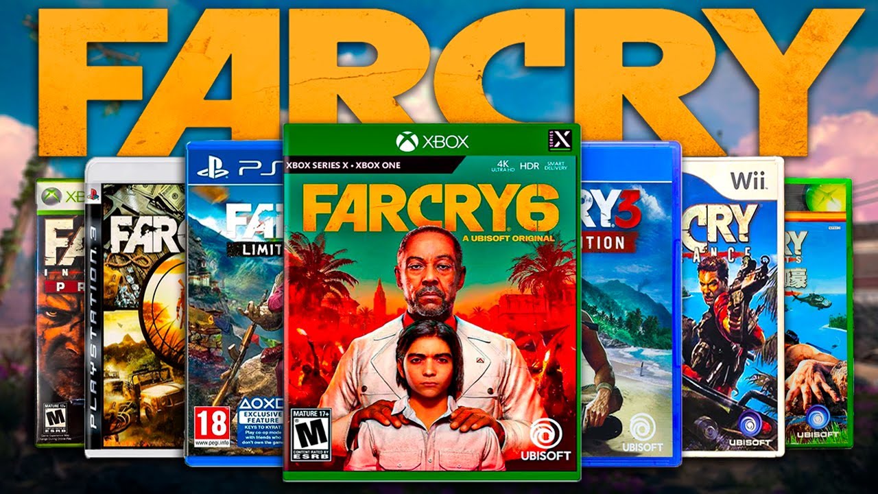 probé TODOS los FAR CRY en un SOLO VIDEO |LENDO|