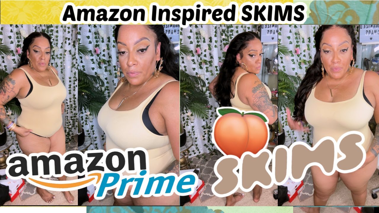 TRYING  SKIMS INSPIRED SHAPEWEAR KIM K INSPIRED PLUS SIZE