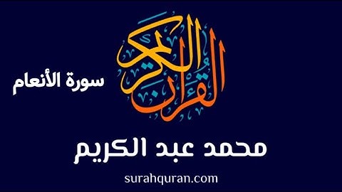 سورة الانعام قراءة سريعة للمراجعة - الشيخ محمد عبد الكريم