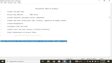 unique permissions vs inherited permissions in SharePoint sites