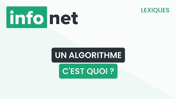Un algorithme, c