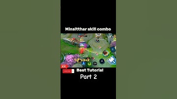Minsitthar Flicker combo tutorial party 2 mobile legends #shorts #ml2b #mlbb #tutorial