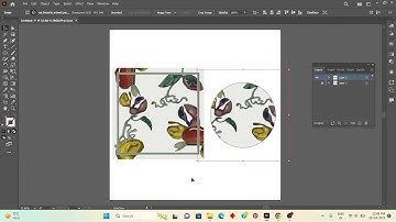 How to insert an image into a shape in illustrator